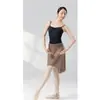 Falda de Entrenamiento para Mujer, Color Sólido, Estilo de Nicho, Sensación de Alta Gama, Tutú de Ballet de Malla Versátil