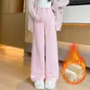 Pantalones de maternidad de pierna ancha talla grande, nuevo estilo primavera-verano 2026, tela fina para salir, corte holgado, pantalones de maternidad no restrictivos