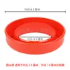 Cubierta de tubo de hilo de poliéster cubierta de tubo de papel para hilo cubierta de tubo de hilo hilo de baja elasticidad tapa de cabeza redonda cabeza plana anillo desenrollador de hilo piezas de máquina de tejer circular grande material nuevo
