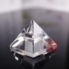 Ornamentos de Pirâmide de Cristal Natural Pedra Semi-Preciosa Polida Decoração de Escritório Torre de Energia Artesanato de Cristal Atacado