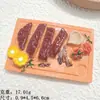 Olla caliente de comida para picar grande, comida de simulación para jugar, accesorios de resina, funda para teléfono móvil, decoración de coche de belleza, imanes para refrigerador