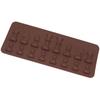 Molde de Chocolate de Ajedrez de Silicona Molde de Chocolate de Ajedrez de Cristal Amazon EBAY Molde de Venta Caliente