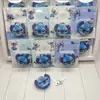 Candado de Silicona Stitch de Silicona con Llave Estrella Stitch Bebé Papelería Candado Forma de Candado Cabeza del Candado Regalo