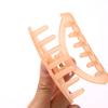 Pinza para el Cabello Femenina Color Gelatina Accesorios para el Cabello Sujetador de Agarre Venta al por Mayor Acrílico Pinza para el Cabello Agarre Redondo de Disco Sujetador de Agarre para el Cabello Horquilla de Primavera para Adulto