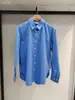 Camisa de moda feminina, blusa de manga comprida, jaqueta listrada casual para o trabalho, cor sólida de alta qualidade 482828/491294
