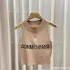 Camisola de Verano para Mujer Interior Bordada con Sentido Nuevo Estilo Cremallera Retro Top Americano Chica Picante Nicho Diseño 2024