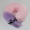 Accesorios SM para entrenamiento anal, tapones anales de metal de colores, productos para adultos, juguetes de castigo, envío directo disponible
