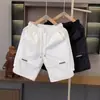Verano Nuevo Malla Transpirable Secado Rápido Casual Pantalones Cortos para Hombre Gama Alta Modernos Sueltos Versátiles Hielo Seda Deportivos