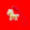 Colgante de Caballo que Impulsa el Dinero Año del Caballo 2026 Llavero Atrae Dinero Dorado Encanto para Bolsos Teléfonos Artículo Promocional
