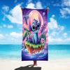 Stitch Personalizado TEMU Venta Caliente Toalla de Playa Estampada de Stitch de Gran Tamaño Niños Adultos Toalla de Natación