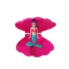 Juguetes de Buceo, Juguetes de Natación, Sirena de Concha, Juego Acuático Infantil, Sumergible, Giratorio, Flotante, Sirena de Juego Acuático