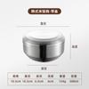 Tigela coreana de aço inoxidável 304 dourada de camada dupla para uso doméstico com tampa, isolamento térmico, anti-escaldante, Coreia do Sul, culinária, churrasco, tigela de arroz