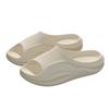 Zapatillas Ming Sheng para hombre, estilo exterior, nuevo estilo 2025, sandalias informales antideslizantes de moda para verano, suela gruesa para exteriores.