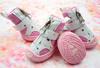 Zapatos de malla transpirable para mascotas, zapatos para perro, cachorro, oso de peluche, zapatos para perro, suela antideslizante KBL1035