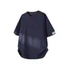 Camiseta de Manga Corta Suelta Estilo Japonés para Hombre, Nueva de Verano 2026, Estilo de Comercio Exterior, Camiseta Casual de Algodón y Lino para Hombres Jóvenes
