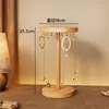 Estante para Guardar Collares, Estante de Exhibición de Joyería Clasificado Multicapa para Escritorio, Estante para Colocar Relojes, Estante para Joyas para Pulseras y Joyería