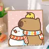 Pintura de Diamantes para Niños Kuromi Hecho a Mano DIY Pintura de Pegatinas de Diamantes Sanrio Pintura de Diamantes con Diamantes Completos 5D Tamaño Pequeño