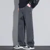 Pantalones Largos Casuales de Trabajo para Hombre Rectos Sueltos Primavera Otoño Jóvenes Niños 2026 Nuevos Pantalones Versátiles de Negocios