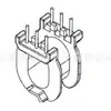 Estrutura de Transformador Atq18 Estrutura de Baquelite Atq19 Bobina de Estrutura de Alta Frequência Pino Horizontal 3+3