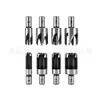 Conjunto de 8 Peças de Ferramentas de Remoção de Cavilhas de Aço Carbono/Brocas para Cavilhas/Brocas para Marcenaria/Brocas Cilíndricas Tipo Garra para Cavilhas Ferramentas de Remoção de Cavilhas de Aço Carbono