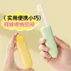 [Original] Cepillo de Dientes de Viaje de Zanahoria con Cerdas Suaves, Lindo Cepillo de Limpieza Plegable para Higiene Bucal, Paquete Portátil