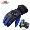 Luvas de Ciclismo de Inverno Motocicleta Quente e Espessas Equipamento Masculino À Prova de Frio Impermeável Anti-Queda Corrida de Motocicleta Longa Metabo