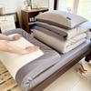 Juego de Tres Piezas para Cama de Dormitorio Estudiantil Sábana Individual de Algodón Puro Funda de Edredón Juego de Cuatro Piezas para Cama de Verano