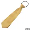 Grandes fabricantes produzem a versão coreana de meninos e meninas de cor sólida, gravata pequena, roupas de classe de desempenho infantil, camisa adulta, gravata curta jk