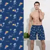 Pantalones de Playa Multicolor para Hombre Talla Grande Secado Rápido Sueltos Finos de Cinco Puntos Pantalones Cortos para Hombre Deportivos Casuales Estampado Digital