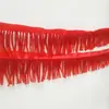 4cm Ultra-Denso DIY Resistente Hecho a Mano Accesorios para Cuentas Tubo de Cuentas Borla Colgante Moustache Verde y Rojo Ropa Sombreros Encaje