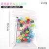 Esponja Gradiente Mini Bloque de Tofu para Arte de Uñas, Pincel Rascador Especial para Rubor Mezclador Cubo de Res con Caja de Almacenamiento