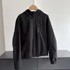 Sudadera con capucha y cremallera de nuevo estilo 2026, cortavientos, chaqueta corta, chaqueta cárdigan deportiva casual, al por mayor H03AW717