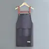 Avental Impermeável, à Prova de Óleo e Anti-Manchas Presentes Publicitários Produtos Promocionais Limpeza de Cozinha Trabalho Doméstico Roupas de Trabalho Avental Atacado