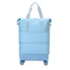 Bagagem com Rodas, Rodas Universais, Bolsa de Viagem, Mala Empilhável, Mala de Rodinha Leve, Bolsa Maternidade de Grande Capacidade, Moderna
