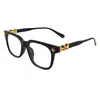 Nuevas gafas anti luz azul para hombres y mujeres, gafas con montura de alta gama que hacen que el rostro parezca más pequeño, protección UV, gafas planas de moda