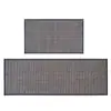 Alfombra de Piso Tejida Antideslizante Lavable de Lino para Cocina Amazon Popular Transfronteriza con Respaldo de Caucho Natural Alfombra de Sarga
