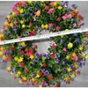 Zong Hong Roupa de Primavera Transfronteiriça Decoração Festival de Flores Simulado Primavera Roupa de Eucalipto Pendente de Porta
