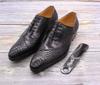 Sapatos Masculinos de Alta Qualidade Sapatos Masculinos Transfronteiriços Tamanho Grande Couro Genuíno Negócios Casual Moda Sapatos de Couro Masculinos