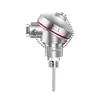 Sensor de Temperatura Pt100 Tipo K Blindado Alta Platino Sonda de Resistencia Térmica Transmisor de Temperatura Integrado 4-20Ma