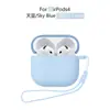 Adequado para Capa Protetora AirPods 5ª Geração, Capa de Silicone para Fone de Ouvido Apple 4ª Geração, Capa Protetora Universal para AirPods 4