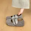 Bailarinas de Suela Gruesa para Aumentar Altura Birkenstocks Mocasines de Moda Otoño 2026 Mary Janes de Corte Bajo para Mujer