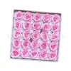 Su Fei Flor de Jabón Rosa para el Día de San Valentín Ramo de Flores de Jabón DIY Rosa Artificial Eterna Material de Empaque Caja de Regalo Floristería
