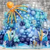 Decorações de Balões de Dia das Crianças e Aniversário Dopamina Aquário ao Ar Livre Sessão de Fotos de Aniversário Decorações de Shopping Temáticas do Oceano