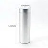 Lata de Alumínio Selada com Rosca 120g D40*A122mm para Produtos de Saúde e Óleos Essenciais, Lata de Metal de Alumínio Vazia, Personalizável