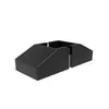 Abrazaderas Galvanizadas para Tubo Cuadrado de 60 mm, Abrazaderas Protectoras para Vallas, Accesorios para Redes de Aislamiento de Talleres, Sujetadores, Conectores de Fijación para Postes de Valla