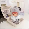 Solo ropa de muñeca: Colgante de muñeca de peluche de vinilo de la serie Hirono Road Log, Ropa de muñeca Hirono, Camiseta, Ropa interior, Delantal
