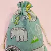 Bolsas de Algodón con Cordón Floral Personalizadas para Guardar Artículos, Soporte para Impresión de Logo, Venta al por Mayor a Partir de un Paquete, Bolsita de Incienso Repelente de Mosquitos de Regalo