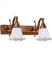 Lámpara delantera de espejo de estilo europeo al por mayor Lámpara LED de baño americana Lámpara de pared para espejo de baño tocador impermeable boca de rosca E14 gratis