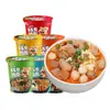 Caixa Completa com 6 Copos de Sabores Variados Takoyaki Oden Ramen Macarrão Instantâneo para Pessoas Preguiçosas, Comida Instantânea de Cozimento Rápido para Lanches da Madrugada
