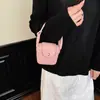 Mini Bolso de Hombro Estilo Coreano Nuevo Primavera 2026 para Mujer, Bolso de Labios Simple Moda de Nicho, Bolso Cruzado de Lujo Ligero para el Trabajo